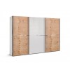 Express Möbel Schwebetürenschrank One 310 , mit Glastür, 150 cm bis 300 cm, verschiedene Farben
