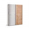 Express Möbel Schwebetürenschrank One 310 , mit Glastür, 150 cm bis 300 cm, verschiedene Farben
