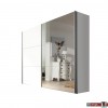 Express Möbel Schwebetürenschrank Stars, weiss hochglanz Front, Spiegeltür  Höhe 216 cm oder Höhe 236 cm