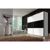 Express Möbel Schwebetürenschrank Stars mit Glaseinsätzen, 150 cm bis 300 cm , Höhe 216 cm oder Höhe 236 cm