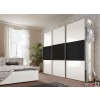Express Möbel Schwebetürenschrank Stars mit Glaseinsätzen, 150 cm bis 300 cm , Höhe 216 cm oder Höhe 236 cm