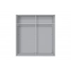 Express Möbel Schwebetürenschrank FOUR YOU, Lackfront weiss, 150 cm bis 300 cm , Höhe 216 cm oder Höhe 236 cm
