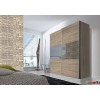 Express Möbel Schwebetürenschrank Stars mit Glaseinsätzen, 150 cm bis 300 cm , Höhe 216 cm oder Höhe 236 cm