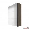 Express Möbel Schwebetürenschrank Stars, weiss hochglanz Front  Höhe 216 cm oder Höhe 236 cm