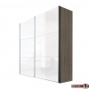 Express Möbel Schwebetürenschrank Stars, weiss hochglanz Front  Höhe 216 cm oder Höhe 236 cm