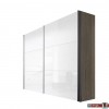 Express Möbel Schwebetürenschrank Stars, weiss hochglanz Front  Höhe 216 cm oder Höhe 236 cm