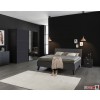 Express Möbel Bett Carina , Polsterrückenteil Weiss,  verschiedene Farben und Größen ab 200 x 90 cm